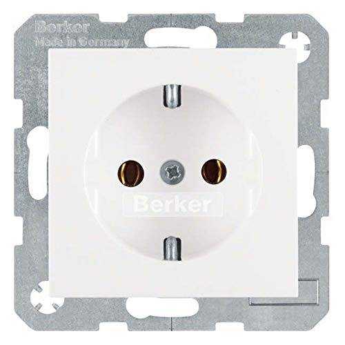 Berker 41438989 Steckdose SCHUKO S.1/B.3/B.7 polarweiß, glänzend Mesch Shop Berker 41438989 Steckdose SCHUKO S.1/B.3/B.7 polarweiß, glänzend Mesch Shop